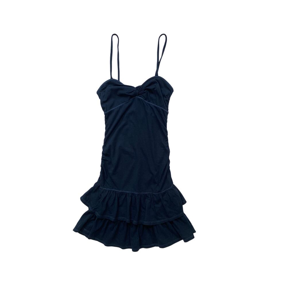 Y2k Hollister Navy Blue Strappy Mini Dress NWT